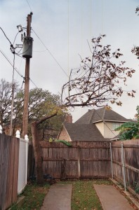 The tree pruners "probably laughed about it all day long," the angry homeowner says.