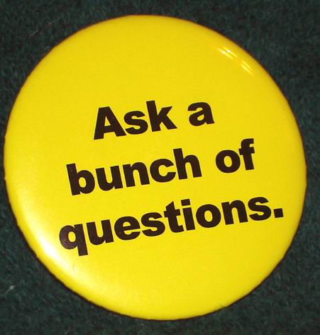 Dave Lieber's popular button was written about in USA Today.